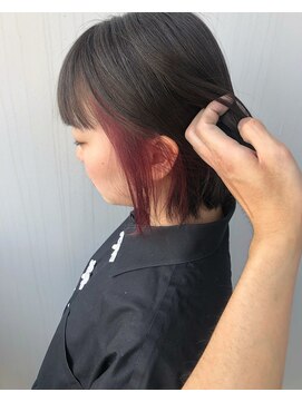 ヘアスタジオニコ(hair studio nico...) インナーレッドバイオレット★