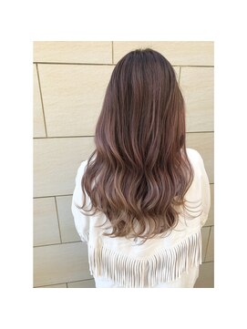 スタイル 成城学園前(STYLE) ピンク×バレイヤージュ【モリオカマリン】