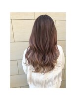 スタイル 成城学園前(STYLE) ピンク×バレイヤージュ【モリオカマリン】