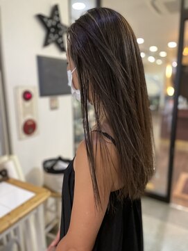 ヘアアンドスペース ベロン(hair&space velon) ハイライトカラー