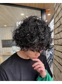 【HYPE】プードルパーマ/マッシュボブ/メンズパーマ