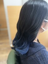プリンス マツヤマ(Hair Salon Prince Matsuyama)&nbsp;ブルーブラック＊＊