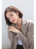 大人クールボブ