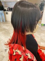 リモア(limore)&nbsp;ウルフカット×レッド