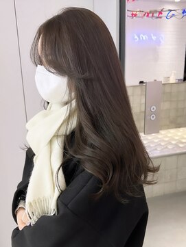 ゲーム 原宿店(GAME) オリーブカラー /アッシュ/顔周り/オージュア/髪質改善/原宿