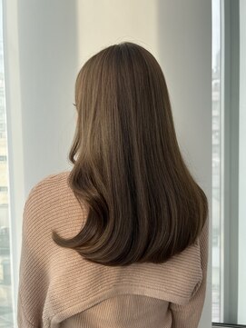 ザックジングウ 表参道(ZACC JINGU) ブリーチなしカラー/ベージュ/くすみベージュ/透明感ベージュ