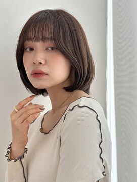 クエント(cuento) イメチェン◎韓国ベージュボブ/美髪