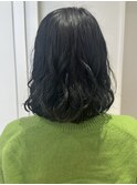 伸ばしかけデジタルパーマ