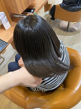 ソワン ドゥ ブレス エルネ 立花店(soin de brace elne) Oggi Otto/髪質改善/トリートメント/ボブ/艶髪/