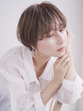 トレヘアー 京都 烏丸(tRe hair) くびれヘア　ミニウルフ　ハイライトカラー