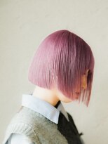 テン 栄店(tenn)&nbsp;ペールピンク/ミニボブ/ケアブリーチ【kuroda】