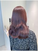 ピンクブラウン / ピンク / ブラウン / セミロング