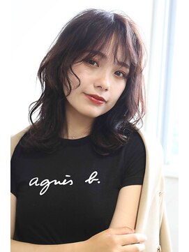 ノラ ヘアーサロン(NORA HAIR SALON) ミディアムウルフ