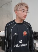 スパイキーショート ホワイトベージュ 平本蓮