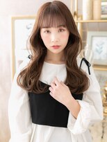 カバーヘア ブリス 川口(COVER HAIR bliss)&nbsp;シースルーバングくせ毛風ニュアンスパーマ