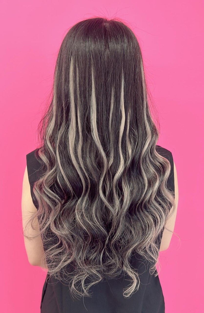 地毛が長い方でも楽しめる！エクステハイライト！：L215734472｜ロサ