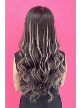 ロサ ファイブヘアー(Rosa..5Hair) 地毛が長い方でも楽しめる!エクステハイライト!