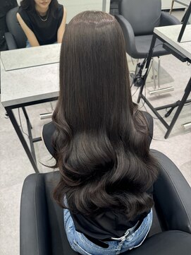 ペレ 栄店(PELE) 前髪/アンブレラカラー/こなれミディ/イメチェン/ウェーブパーマ