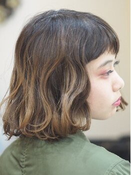シーム 浦添店(SI6)の写真/お客様ひとり一人の骨格確認をしながら、ご自宅でも再現性のあるカットをご提案♪楽々スタイリング★