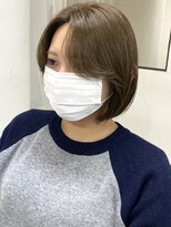 クレム 博多駅店(ChLem)&nbsp;顔周りカット　丸みボブ　ボブ