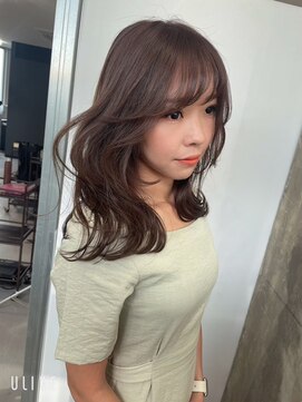 キング(K!ng) 縮毛矯正髪質改善ハイライトレイヤーカット枚方美容室エクステ