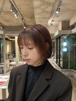 カート バイ デコ(Kurt by DECO)&nbsp;【masa】ブリーチなしで可愛いモカブラウン×ボブ