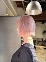 リフル 八王子(RIFULL)&nbsp;ハイライト　バレイヤージュ　ショート　レイヤー　髪質改善