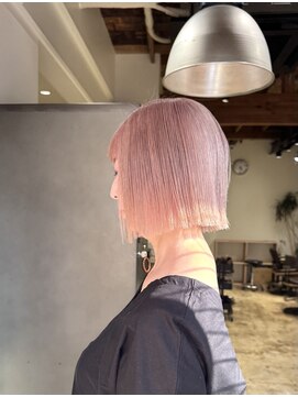 リフル 八王子(RIFULL) ハイライト　バレイヤージュ　ショート　レイヤー　髪質改善