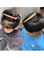 アリアバイエクラート 新宿南口店(ARiA by ECLART)&nbsp;前髪矯正でスタイリングを楽に