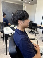 ブースト(BOOST)&nbsp;マッシュ×波巻きパーマ