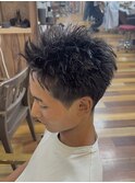 スパイキーショート/メンズ短髪/メンズショート/短髪