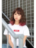 レム 長町店(L.E.M)&nbsp;イメチェン/ブラウン/ピンク/裾カラー/似合わせカット/長町駅