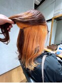 ◎透明感ココアブラウン×小顔くびれミディ20代30代