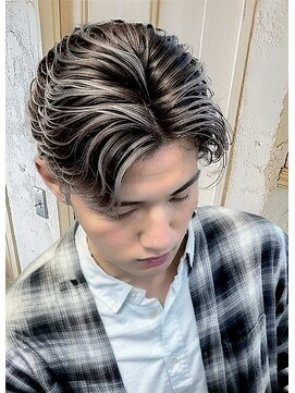 サンティエ 中央駅店(scintiller) メンズハイライト/メンズバレイヤージュ/メンズシャドウルーツ