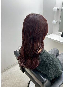 ジーナ 札幌(Zina) 髪質改善＊チェリーピンクロング＊美髪【Zina札幌】