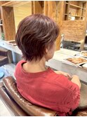 大人美人くびれヘア艶感結べるボブうる艶髪レイヤーカット