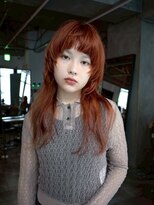 ギークス(GEEKS)&nbsp;【GEEKS渋谷】ミディアムレイヤー/ウルフ/20代30代/ワンブリーチ