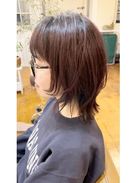 テラス(Terasu) 函館/レッドブラウン/透明感/つや髪/大人可愛い/ヘッドスパ