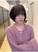 ショートボブ/丸みショート