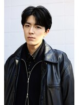 プランツヘアー リバースセンターパート コンマバング 韓国風ヘア 博多美容室