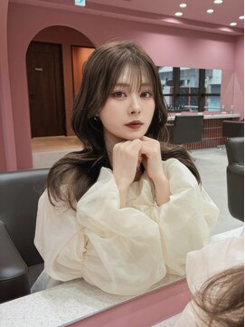 ボタン コロン 表参道 原宿(VOTAN COLON) ハッシュカット/韓国レイヤー/ミディアムレイヤー/原宿/顔まわり