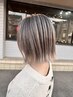 新規限定＊白髪ぼかし】カット＋明るく染まる艶カラー＋頭皮ケア炭酸スパ