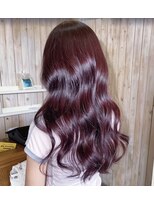 ヘアーサロン ヴィアルス 松原店(hair salon VIARS)&nbsp;ディープバイオレット○ブリーチなし