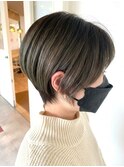 トリートメントでまとまり＋手触り☆大人丸みショート☆