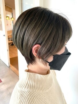 インプレス 小樽店(impres) トリートメントでまとまり＋手触り☆大人丸みショート☆