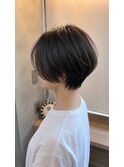 ショートボブ/レイヤーショート/丸みショートボブ