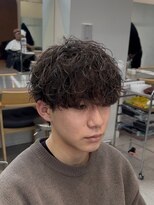 フィフス 渋谷(fifth) 2WAYマッシュ×センターパート波巻きシャドウパーマ