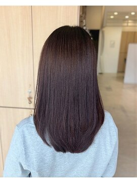 リエットヘアー 西尾市杢左店(Lie-et. hair) 【西尾市 美容室】高濃度水素カラーでカラーするたびツヤ髪へ