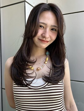 ロンド 銀座(Lond) ◎ くびれレイヤー/オリーブベージュ/顔周り/シースルー/銀座40