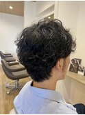 無造作パーマ